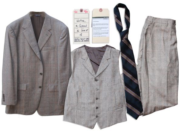 Mel Gibson Screen-Worn Suit From the 2011 Drama ''The Beaver''