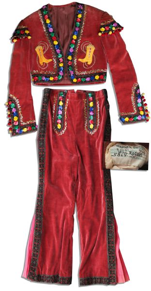 Will Rogers Jr. Matador-Inspired Costume From His 1952 Biopic About His Father, ''The Story of Will Rogers''