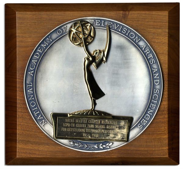 Emmy Bronze Plaque -- Outstanding Television Performance From 1954-1980