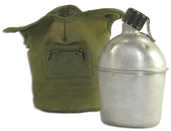 Canteen Used by John Wayne for Production of ''The Green Berets''