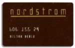 Milton Berles Nordstrom Card