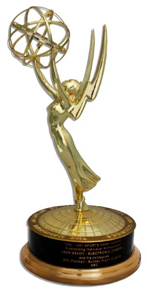 Sports Emmy From 1980-1981 for ABC's Coverage of NFL Sunday Night Football