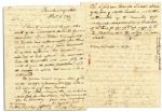 Timothy Pickering Announces George Washingtons Death One Week Later -- ...I have to announce to you the death of the universally lamented General Washington. It was sudden & unexpected...