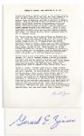 A Crew Member of John F. Kennedys PT-109 Boat Handwrites & Signs a First Person Account of the Sinking