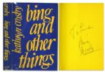 Bing Crosby Signed Copy of His Wife Kathryn Crosbys Autobiography Bing and Other Things
