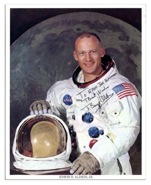 Buzz Aldrin Signed 8'' x 10'' Photo