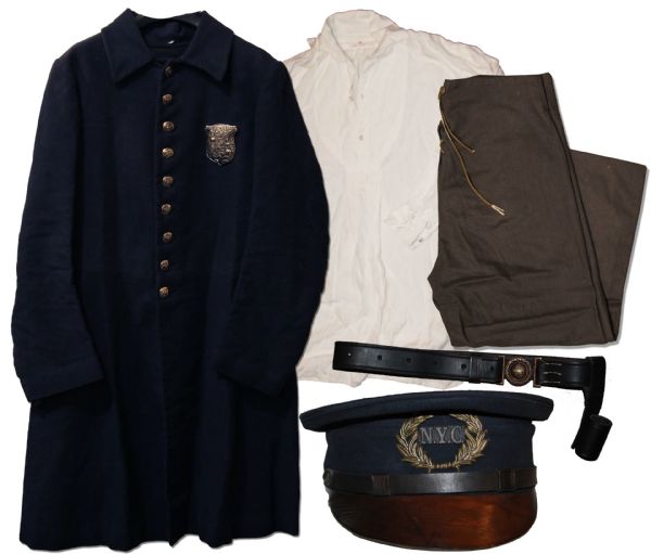 Authentic Police Costume From the 2002 Film ''Gangs of New York''