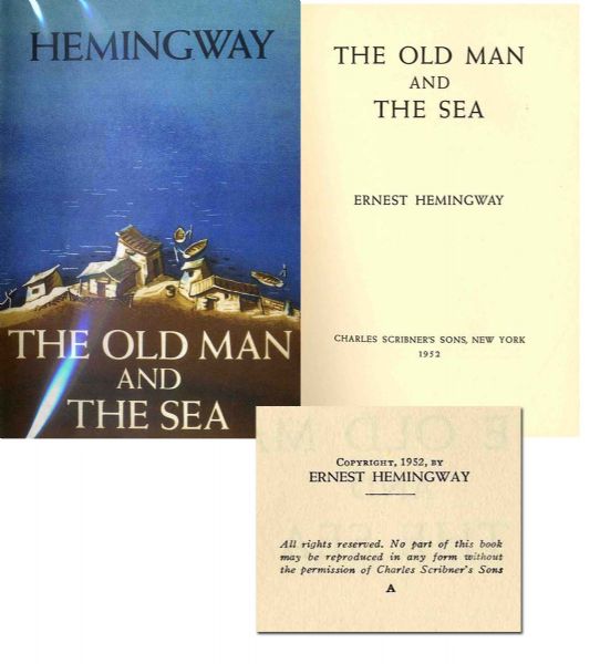 Pristine Edition of Hemingway's Classic, ''The Old Man and the Sea''