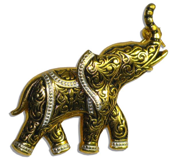 Dwight D. Eisenhower Republican Elephant Pin From His 1952 Presidential Campaign