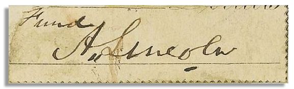 Abraham Lincoln's Signature