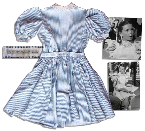 Child Actress Margaret O'Brien Dress From the 1948 Film, ''Tenth Avenue Angel'' 