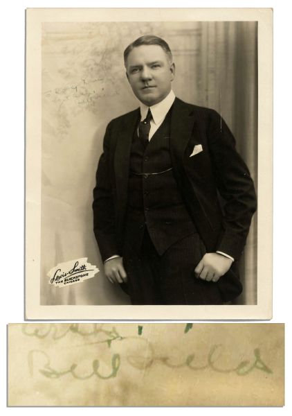 Early 20th Century Entertainer W.C. Fields Signed 8'' x 10'' Photo -- With PSA/DNA COA