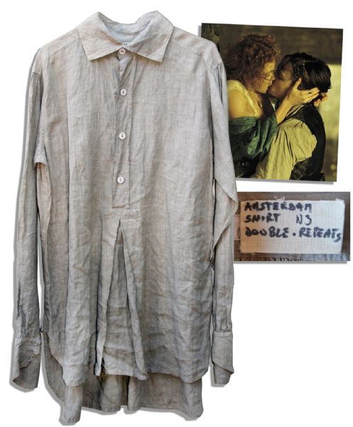 Leonardo DiCaprio Shirt From Scorsese's Best Picture Nominated ''Gangs of New York''