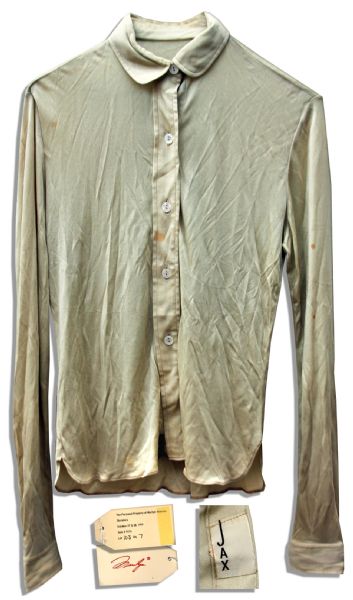 Marilyn Monroe's Personally Owned Blouse With Provenance From Christie's