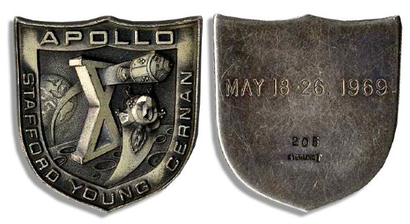 Space-Flown Apollo 10 Robbins Medal, Serial Number 205