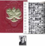 John Hinckley, Jr. 1974 Texas Tech University Yearbook -- With John Hinckley, Jr. on Page 482