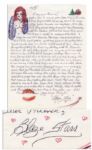 Blaze Starr Autograph Letter Signed -- Regarding a Tryst in the White House with JFK -- ...I told J.F.K. about my fantasy with the Lincoln bedroom. He said lets go...