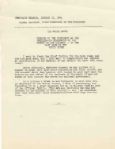 Original JFK Inaugural Press Release -- on the Swearing In of His Cabinet -- 1pp. 8.5 x 11 -- Near FIne