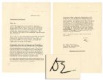 Dwight Eisenhower Letter as President -- ...I do think that the wisdom of our founding fathers...has been proven time and time again. I do not see any point in amending the Constitution...