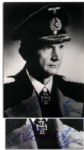 Karl Donitz Signed Photo as the Nazis Gross Admiral