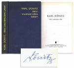 WWII German Admiral Karl Donitz Signed Autobiography