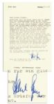 Albert Speer Typed Letter Signed -- ...I have already seen photographs of the actor that is going to play me!...