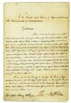 Thomas Mifflin Tries to Have Philadelphia Become the Permanent Federal City by Financing a Presidential Mansion in 1792 -- Washington Declined as He Was a Strong Advocate of Washington, D.C.