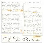 Admiral David Porter Autograph Letter Signed From Vicksburg in 1863 During the Famous Campaign:  ...Vicksburg will soon be ours it is a mere question of time...is no hope for the Rebels...