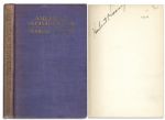Herbert Hoover Signed Copy of His American Individualism