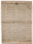 The Battle of Gettysburg & Siege of Vicksburg Are Reported Here in the New York Tribune Newspaper -- 3 July 1863 Edition