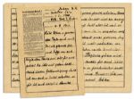Dachau Concentration Camp Letter -- ...Dear Parents and Brothers and Sisters...I am letting you know that Im healthy...I thank you very much for everything youve done for me... -- 1940