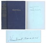 Herbert Hoover Signed Copy of The Memoirs of Herbert Hoover 1874-1920