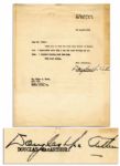 Douglas MacArthur Typed Letter Signed in 1954 -- ...I enjoyed reading your poem...
