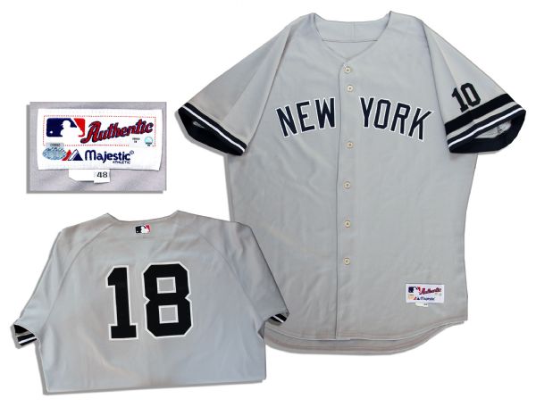 Johnny Damon Game-Worn Yankees Jersey -- With Steiner COA