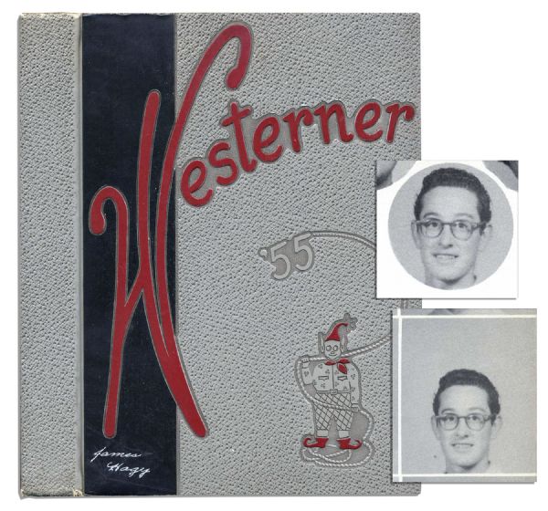 Rock and Roll Pioneer Buddy Holly Senior Yearbook 