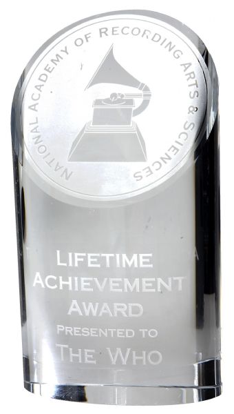 ''The Who'' Grammy -- 2001 Lifetime Achievement Grammy Award -- Scarce