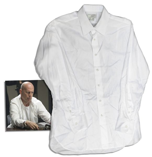 Bruce Willis Screen Worn Custom Shirt