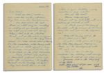 Lee Harvey Oswald Autograph Letter Signed From Russia -- Used by The Warren Commission -- ... I got a letter from the Embassy...as to developments with the exit visa...