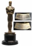 Oscar Awarded to Celebrated Art Director Richard Day For Wartime Romance This Above All -- 1942