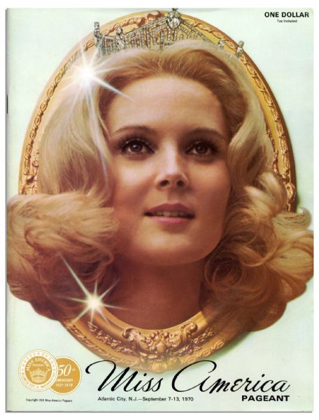 50th Anniversary Miss America Pageant Program From 1970