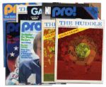 Lot of Ten NFL Programs, Including Baltimore Colts -- 1960s to 1980s