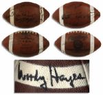 Ohio State Team-Signed Football -- Signed By Woody Hayes, Archie Griffin and Others on the 1974 & 1975 Team