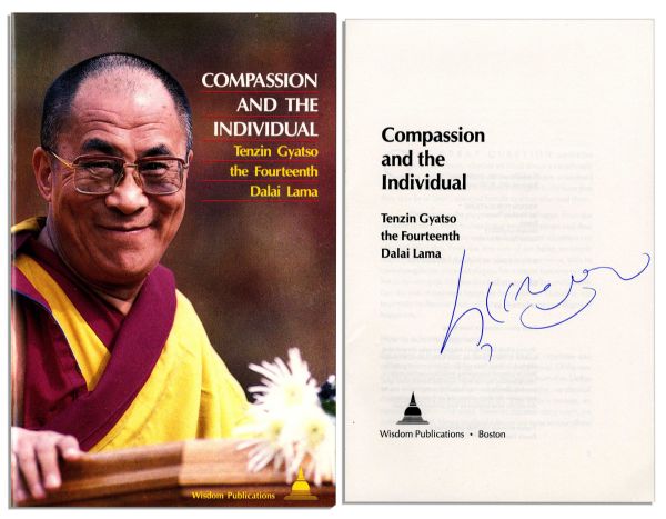 The Dalai Lama Signed Booklet 