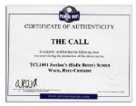 Halle Berry Screen Worn Hero Ensemble From ''The Call'' -- With Levi's 501 Jeans & Leather Jacket From The Gap