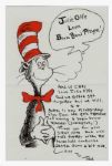 Dr. Seuss Autograph Letter Signed -- ...Audrey is now recuperating fast from the grim experience of having a brain tumor removed. (successfully!)...