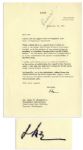 Dwight Eisenhower Typed Letter Signed to His Brother Edgar -- ...I am quite doubtful as to the wisdom of any private group attempting to establish foreign policy for the United States...