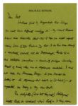 Maurice Sendak Autograph Letter Signed -- ''...Having great difficulty with my book...there was a hideous printing error...''