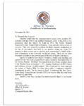 Apollo 15 Crew-Signed NASA Issued Astronaut Insurance Cover -- ''Al Worden'', ''Dave Scott'' & ''Jim Irwin'' -- Cancelled 26 July 1971 -- 6.5'' x 3.75'' -- Near Fine -- With COA From Worden