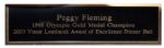 World Champion Figure Skater Peggy Fleming Signed Ice Skate -- Fleming Won the USA Olympic Team's Only Gold Medal at the 1968 Winter Games