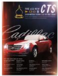 Motor Trend ''Car Of The Year'' Award Trophy From 2008 for The Cadillac CTS